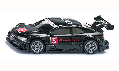 siku 1580, Audi RS 5 Racing Rennwagen, Metall/Kunststoff, Multicolor, Großer Heckflügel, Spielzeugfahrzeug für Kinder von Siku