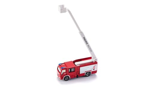 siku 1749, Magirus Multistar TLF mit Teleskopmast Feuerwehrauto, 1:87, Metall/Kunststoff, Rot/Weiß, Ausziehbare Leiter siku 1749, Magirus Multistar TLF mit Teleskopmast Feuerwehrauto, 1:87, Metall/Kunststoff, Rot/Weiß, Ausziehbare Leiter von Siku