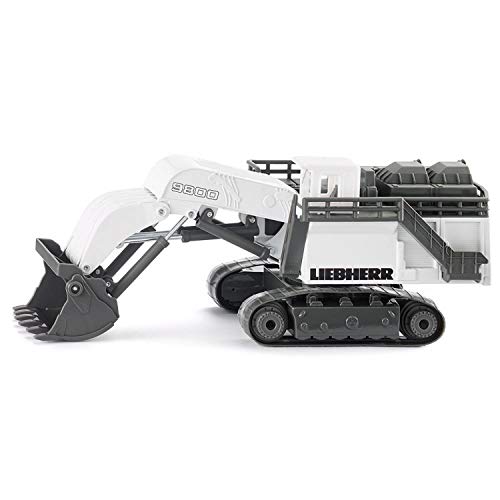 siku 1798, Liebherr R9800 Mining-Bagger, 1:87, Metall/Kunststoff, Weiß, Funktionsfähige Klappschaufel siku 1798, Liebherr R9800 Mining-Bagger, 1:87, Metall/Kunststoff, Weiß, Funktionsfähige Klappschaufel von Siku