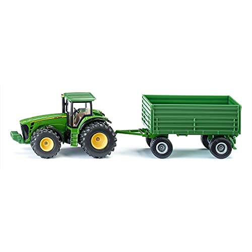 siku 1953, John Deere Traktor mit Anhänger, 1:50, Metall/Kunststoff, Grün, Viele Funktionen siku 1953, John Deere Traktor mit Anhänger, 1:50, Metall/Kunststoff, Grün, Viele Funktionen von Siku