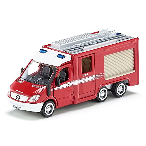 siku 2113, Feuerwehr Mercedes-Benz Sprinter, 1:50, Metall/Kunststoff, Rot, Öffenbare Türen siku 2113, Feuerwehr Mercedes-Benz Sprinter, 1:50, Metall/Kunststoff, Rot, Öffenbare Türen von Siku