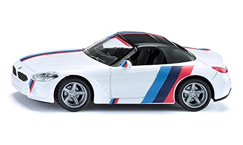 siku 2347, BMW Z4 M40i, 1:50, Metall/Kunststoff, Weiß, Spielzeugauto für Kinder, Abnehmbare Räder, Inkl. Stickerbogen mit Stickern im M-Design siku 2347, BMW Z4 M40i, 1:50, Metall/Kunststoff, Weiß, Spielzeugauto für Kinder, Abnehmbare Räder, Inkl. Stickerbogen mit Stickern im M-Design von Siku