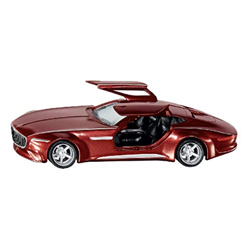 siku 2357, Vision Mercedes-Maybach 6 Grand Coupé, 1:50, Metall/Kunststoff, Rot, Öffenbare Flügeltüren, Wechselbare Räder von Siku