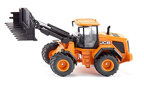 siku 3663, JCB 435S Agri Radlader, 1:32, Metall/Kunststoff, Orange, Frontladerwechselsystem, Gelb siku 3663, JCB 435S Agri Radlader, 1:32, Metall/Kunststoff, Orange, Frontladerwechselsystem, Gelb von Siku