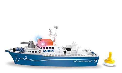 siku 5401, Polizeiboot, Kunststoff, Blau/Weiß, Wasserkanone, Licht, Sound, Heckklappe, Inkl. Boje siku 5401, Polizeiboot, Kunststoff, Blau/Weiß, Wasserkanone, Licht, Sound, Heckklappe, Inkl. Boje von Siku