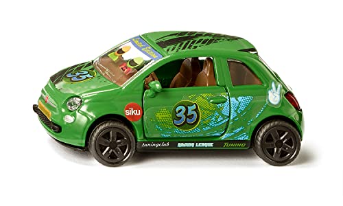 siku 6506, Bastelset Style my siku, Fiat 500 Adventure, Spielzeug-Auto, Metall/Kunststoff, Grün, Inkl. Stickerbogen zur individuellen Gestaltung, Türen zum Öffnen siku 6506, Bastelset Style my siku, Fiat 500 Adventure, Spielzeug-Auto, Metall/Kunststoff, Grün, Inkl. Stickerbogen zur individuellen Gestaltung, Türen zum Öffnen von Siku