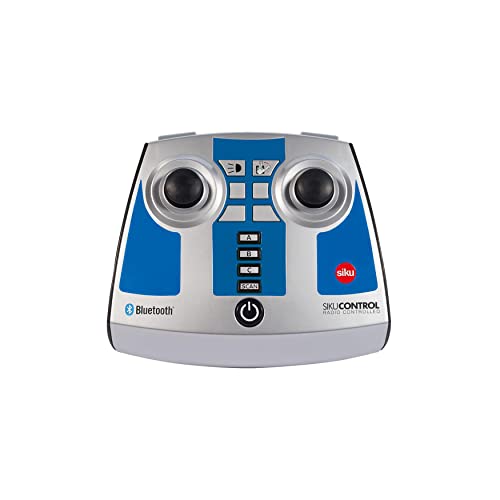 siku 6717, Bluetooth-Fernsteuermodul, Für SIKU CONTROL Liebherr R980 SME Raupenbagger mit Bluetooth-Steuerung, Kunststoff, Batteriebetrieben, Blau/Silber von Siku
