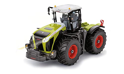 siku 6788, Claas Xerion 5000 TRAC VC Traktor mit Sonderbedruckung zum 25-jährigen Jubiläum des Modells, Grün, Metall/Kunststoff, 1:32, Ferngesteuert, Ohne Fernsteuermodul, Steuerung via App möglich von Siku