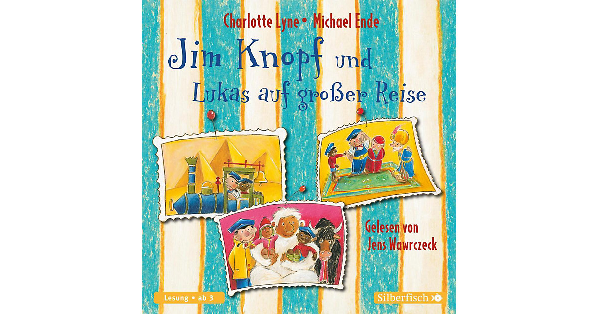 CD Jim Knopf und Lukas auf großer Reise Hörbuch CD Jim Knopf und Lukas auf großer Reise Hörbuch von Silberfisch Verlag