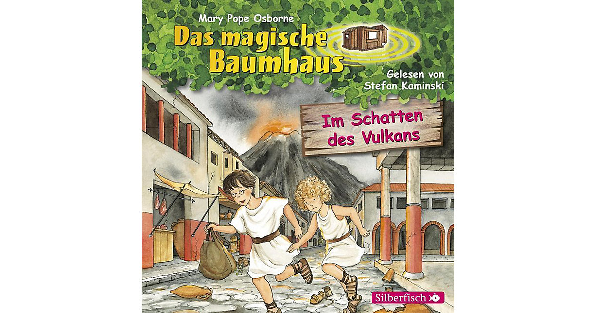 Das Magische Baumhaus: Im Schatten des Vulkans, 1 Audio-CD Hörbuch von Silberfisch Verlag