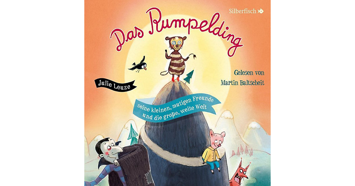 Das Rumpelding, seine kleinen, mutigen Freunde und die große, weite Welt, 1 Audio-CD Hörbuch Das Rumpelding, seine kleinen, mutigen Freunde und die große, weite Welt, 1 Audio-CD Hörbuch von Silberfisch Verlag