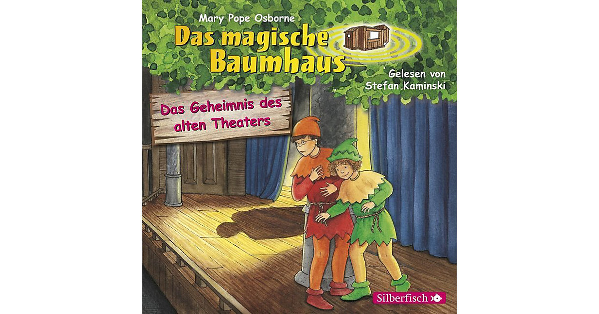 Das magische Baumhaus: Das Geheimnis des alten Theaters, 1 Audio-CD Hörbuch Das magische Baumhaus: Das Geheimnis des alten Theaters, 1 Audio-CD Hörbuch von Silberfisch Verlag
