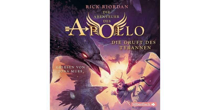 Die Abenteuer des Apollo - Die Gruft des Tyrannen, 6 Audio-CD Hörbuch von Silberfisch Verlag