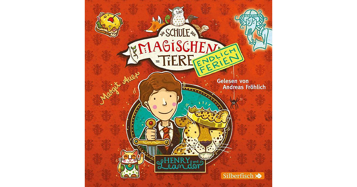 Die Schule der Magischen Tiere - Endlich Ferien: Henry und Leander, 2 Audio-CDs Hörbuch Die Schule der Magischen Tiere - Endlich Ferien: Henry und Leander, 2 Audio-CDs Hörbuch von Silberfisch Verlag