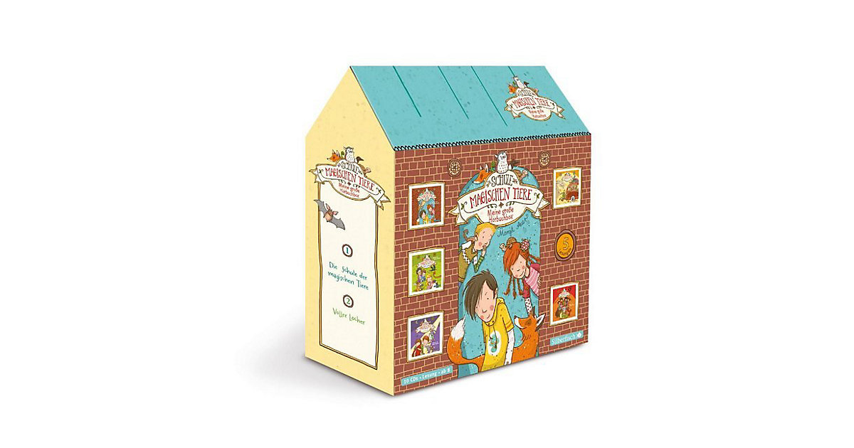 Die Schule der magischen Tiere: Meine große Hörbuchbox, 10 Audio-CDs Hörbuch Die Schule der magischen Tiere: Meine große Hörbuchbox, 10 Audio-CDs Hörbuch von Silberfisch Verlag