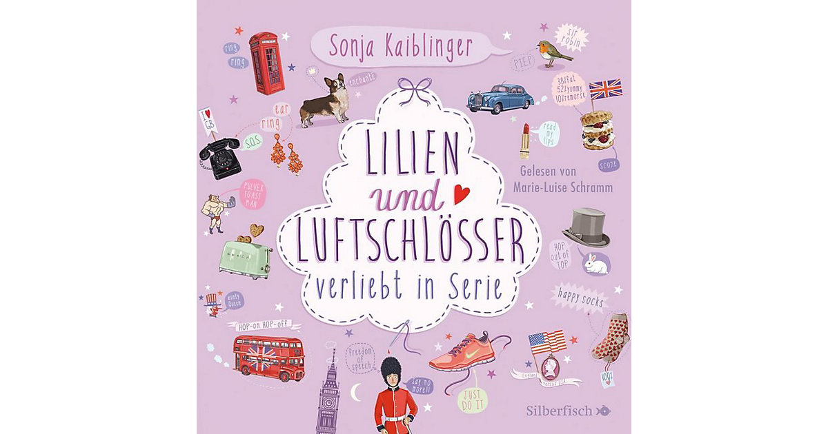 Lilien & Luftschlösser, 4 Audio-CDs Hörbuch von Silberfisch Verlag