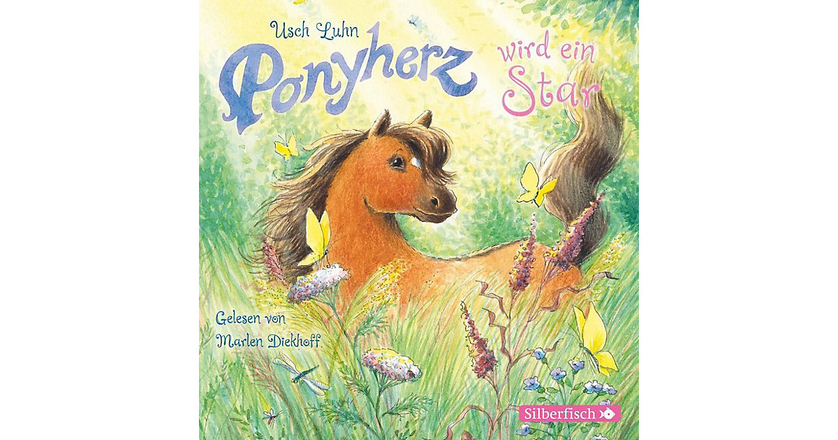 Ponyherz wird ein Star, 1 Audio-CD Hörbuch Ponyherz wird ein Star, 1 Audio-CD Hörbuch von Silberfisch Verlag