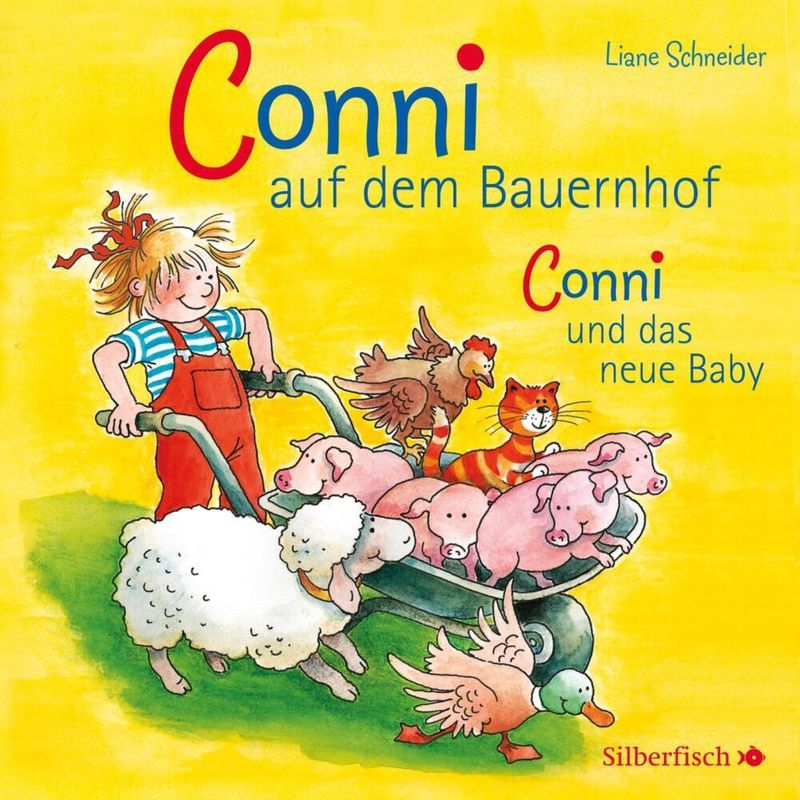 Conni auf dem Bauernhof / Conni und das neue Baby (Meine Freundin Conni - ab 3),1 Audio-CD von Silberfisch