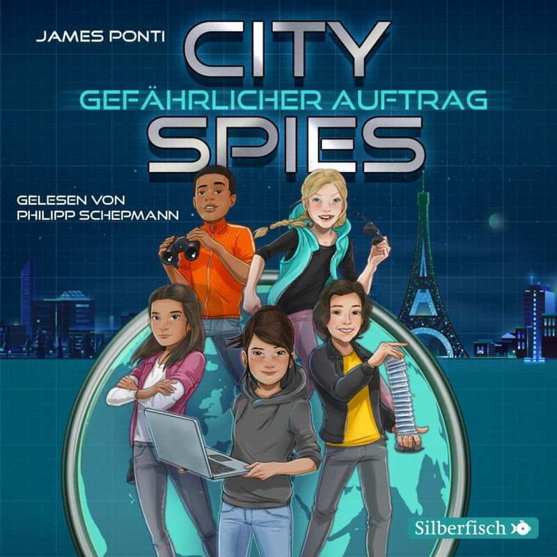 City Spies 1: Gefährlicher Auftrag,4 Audio-CD von Silberfisch