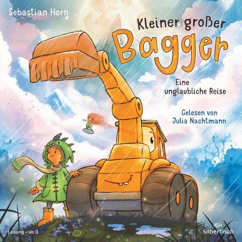 Kleiner großer Bagger - Eine unglaubliche Reise,1 Audio-CD von Silberfisch