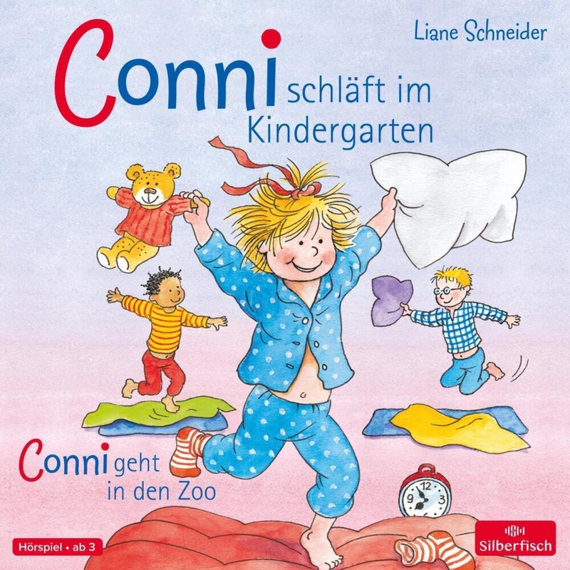 Conni schläft im Kindergarten / Conni geht in den Zoo (Meine Freundin Conni - ab 3), 1 Audio-CD von Silberfisch