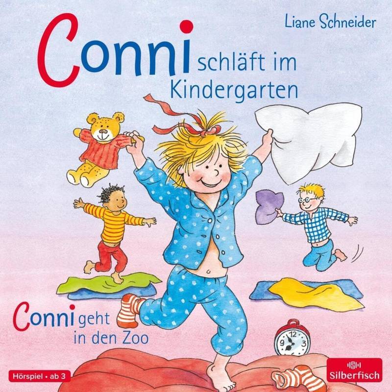 Conni schläft im Kindergarten / Conni geht in den Zoo (Meine Freundin Conni - ab 3),1 Audio-CD von Silberfisch