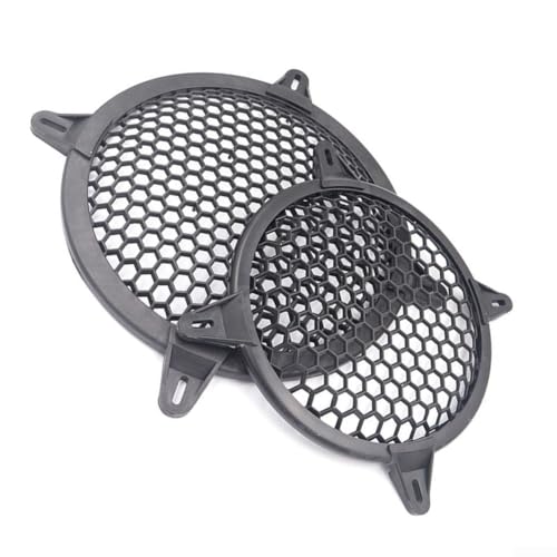 2 x Lautsprecher-Grill-Schutzabdeckung für 30,5 cm Audio-Subwoofer, ABS-Netz-Design 2 x Lautsprecher-Grill-Schutzabdeckung für 30,5 cm Audio-Subwoofer, ABS-Netz-Design von Sileduove