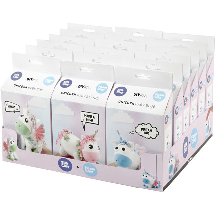 Funny Friends, 18 Set/ 1 Pck von Silk Clay