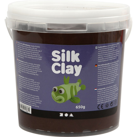 Silk Clay®, Braun, 650 g/ 1 Eimer von Silk Clay