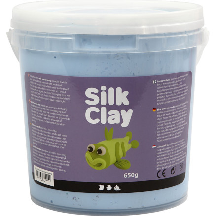 Silk Clay®, Neonblau, 650 g/ 1 Eimer von Silk Clay