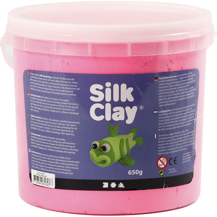 Silk Clay®, Pink, 650 g/ 1 Eimer von Silk Clay