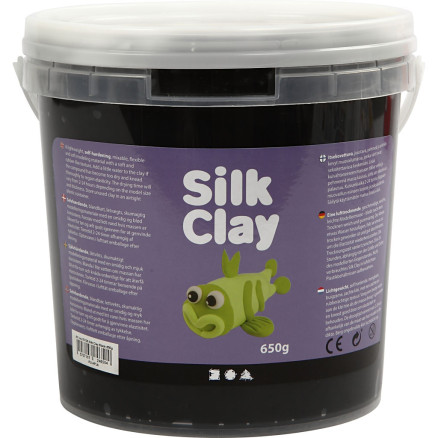 Silk Clay®, Schwarz, 650 g/ 1 Eimer von Silk Clay