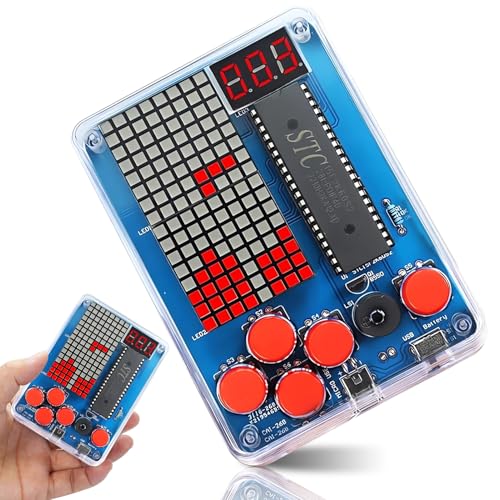 DIY SpielekonsoleLöten Elektronik Baukasten DIY Games Console Handheld Kit Löt Bausatz für Studenten Erwachsene Wissenschaft Bildung Spaß und Den Täglichen Löten Lernen Set DIY SpielekonsoleLöten Elektronik Baukasten DIY Games Console Handheld Kit Löt Bausatz für Studenten Erwachsene Wissenschaft Bildung Spaß und Den Täglichen Löten Lernen Set von Silkwish