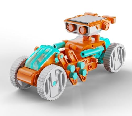 Sillbird 15-in-1 Solar Roboter Spielzeug für Kinder, Solar und batteriebetriebener Motor mit Doppelantrieb, Mint Experimente Lernspielzeug Kinder Geschenk für Jungen ab 8 9 10+ Jahren und Mädchen von Sillbird