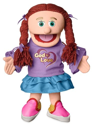God is Love von Silly Puppets | 40 cm Handpuppe für Kinder | Mit Beweglichem Mund Und Armen | Abnehmbare Handwaschbare Kleidung God is Love von Silly Puppets | 40 cm Handpuppe für Kinder | Mit Beweglichem Mund Und Armen | Abnehmbare Handwaschbare Kleidung von Silly Puppets
