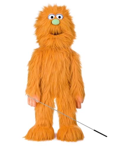 ''Monster'', 30In Monster Puppet, Orange -Affordable Gift for your Little One! Item #DSPU-SP2005D by Silly Puppets by Silly Puppets von Silly Puppets