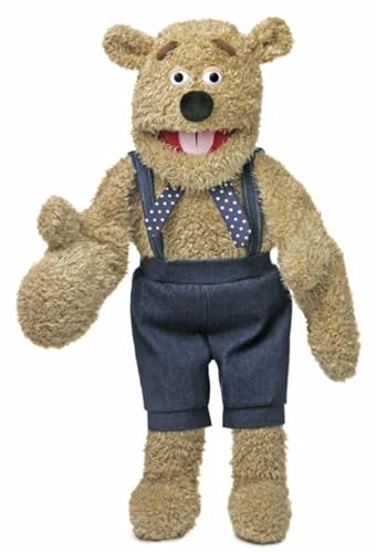 Silly Bear Ventriloquist Puppe, mit Fäustlingen, 65 cm von Silly Puppets