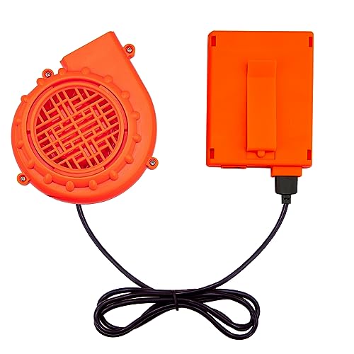 Silom Mini-Ventilator-Gebläse-Batteriegehäuse für aufblasbares Kostüm (Batterien nicht im Lieferumfang enthalten) von Silom
