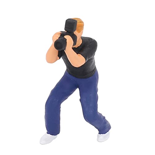 Silriku 1:64 Miniatur-Szene Menschen Modell Realistische Fotografen Figur Szenario Charakter für Videofilmer Taking C Silriku 1:64 Miniatur-Szene Menschen Modell Realistische Fotografen Figur Szenario Charakter für Videofilmer Taking C von Silriku