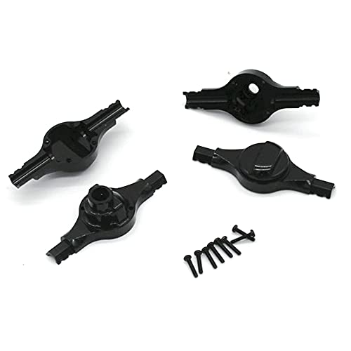 Silriku 2 Set Metall Vorder und Achse GehäUse HüLle für Jimny XMYKC01CM 1/16 RC Auto Upgrade Teile ZubehöR,B von Silriku