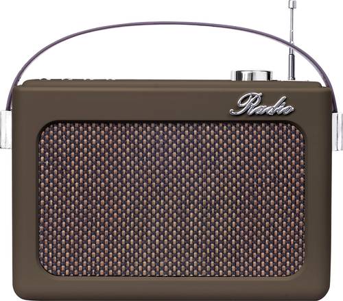 Silva Schneider Mono 1968 BT Tischradio FM AUX, Bluetooth®, USB, SD wiederaufladbar, Weckfunktion B von Silva Schneider