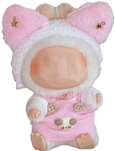 Silver Basic Puppenbekleidung für 17cm Puppen niedliche DIY Geschenke für Freundin-17cm-Pink1 von Silver Basic