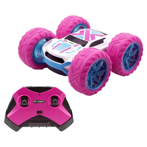 SILVERLIT 54772 EXOST-Ferngesteuertes Auto 360 Cross Flash-2.4Ghz-rosa-16 cm, Multicolore von Silverlit