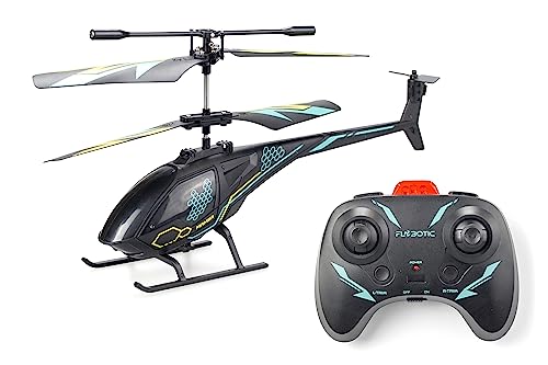 FLYBOTIC – Hélico Air Mamba – 18 cm großer ferngesteuerter Hubschrauber mit Lichteffekten für Kinder und Erwachsene – 2 Steuerkanäle – wiederaufladbarer Akku – Verwendung in Innenräumen – ab 10 Jahren FLYBOTIC – Hélico Air Mamba – 18 cm großer ferngesteuerter Hubschrauber mit Lichteffekten für Kinder und Erwachsene – 2 Steuerkanäle – wiederaufladbarer Akku – Verwendung in Innenräumen – ab 10 Jahren von FLYBOTIC
