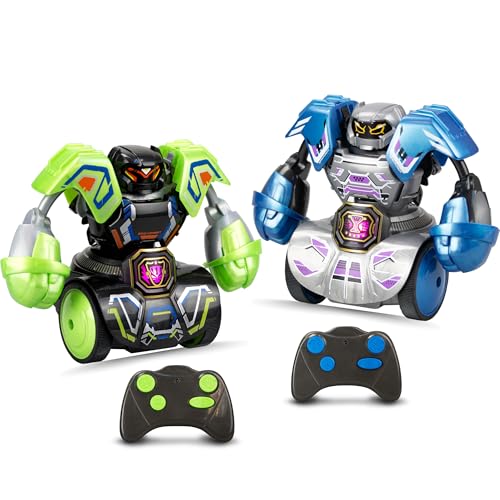 Silverlit Roboter Kombat Tornado – ferngesteuerte Figur – 360° Starke Schläge – Zielen Sie auf das Herz Ihres Gegners, um ihn zu setzen KO – für bis zu 4 Spieler – ab 5 Jahren – 86884 von Silverlit
