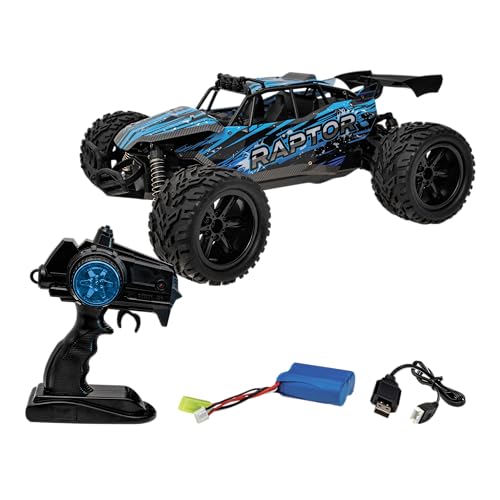 Silverlit - 4SPEED - Schnelles ferngesteuertes BUGGY 4x4 RAPTOR - Auto - Maßstab 1:12 (40 cm) - Explosives RC-Fahrzeug - Geländereifen - Höchstgeschwindigkeit 25 km/h - Für Kinder ab 8 Jahren - 87202 von Silverlit