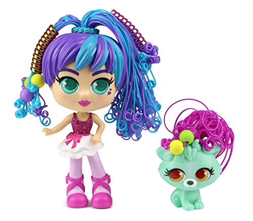 CURLIGIRLS Sammler-Rosli & Koda-Magisches Haar für unendliche Frisuren, Geschenk, Spielzeug für Mädchen, inklusive Zubehör, Puppe, 15 cm, 6 cm, 82098 CURLIGIRLS Sammler-Rosli & Koda-Magisches Haar für unendliche Frisuren, Geschenk, Spielzeug für Mädchen, inklusive Zubehör, Puppe, 15 cm, 6 cm, 82098 von CURLIGIRLS