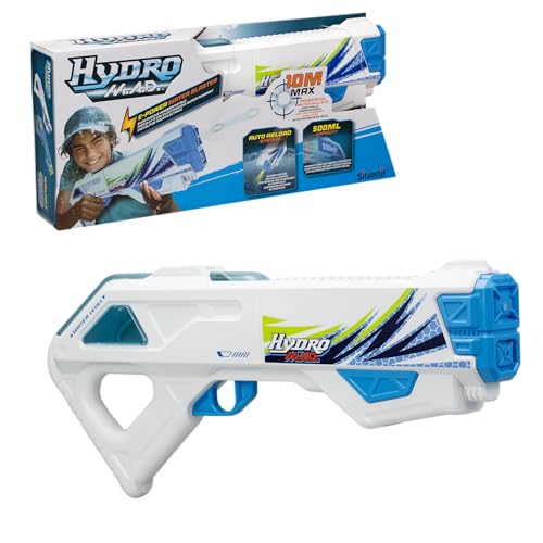 Silverlit - Hydro Mad - Grand Blaster - Große elektronische Wasserpistole mit automatischer Nachfüllfunktion – Ab 8 Jahren von Silverlit