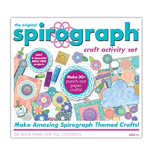 Silverlit - Spirograph Aktivitätskoffer, kreatives Freizeit-6 Jahre, 1031Z von Silverlit