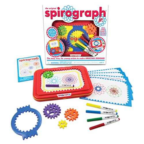 Silverlit - Spirograph Junior, einfach und verspielt, kreatives Hobby, zum Mitnehmen, ab 3 Jahren, 1023Z von Silverlit